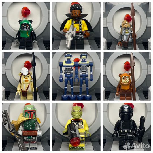 Лего Звездные Войны минифигурки аналог