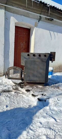 Печь твердотопливная