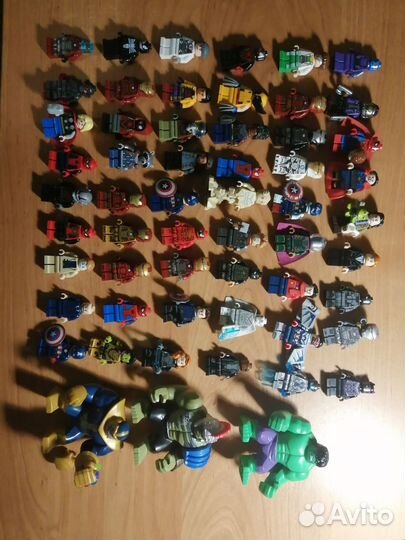 Lego minifigures marvel