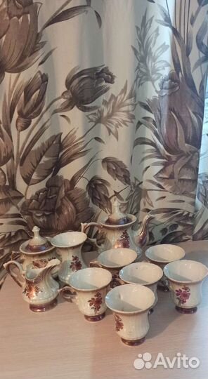 Чайно-кофейный сервиз новый на 6 персон