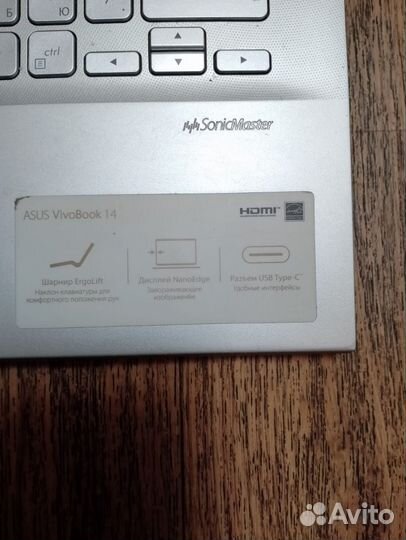 Ноутбук asus vivabuk14 434f