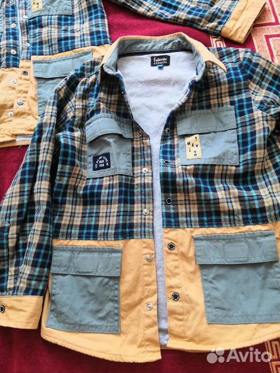 Рубашка- жакет 122