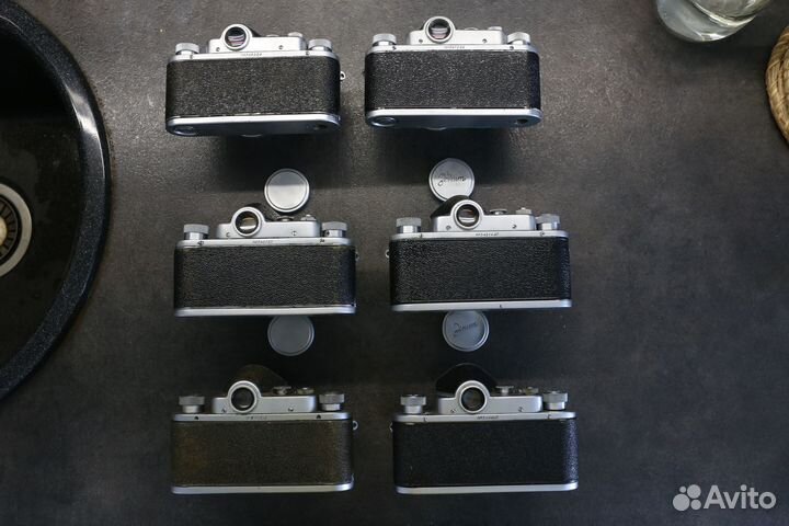 Фотоаппараты зенит первая модель 6шт