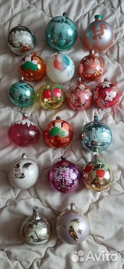 Елочные игрушки СССР