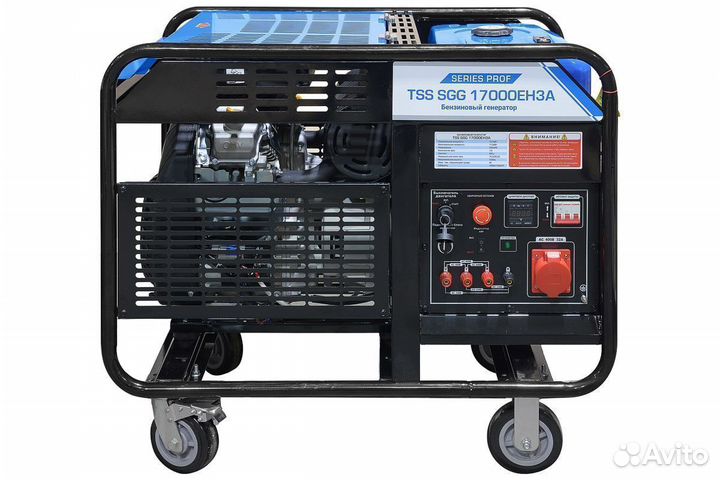 Генератор бензиновый 15,5 кВт TSS SGG 17000EH3A