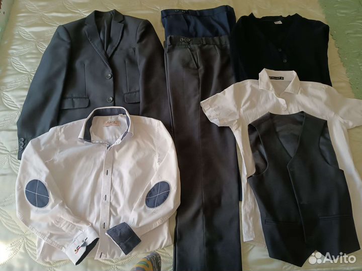 Школьные вещи пакетом на мальчика 134-146