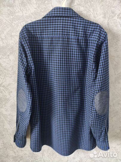 Рубашка фланелевая, плотная новая, 158
