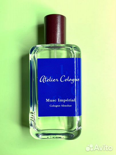 Musk imperial код видео. Atelier Cologne Musk Imperial. Musk Imperial,