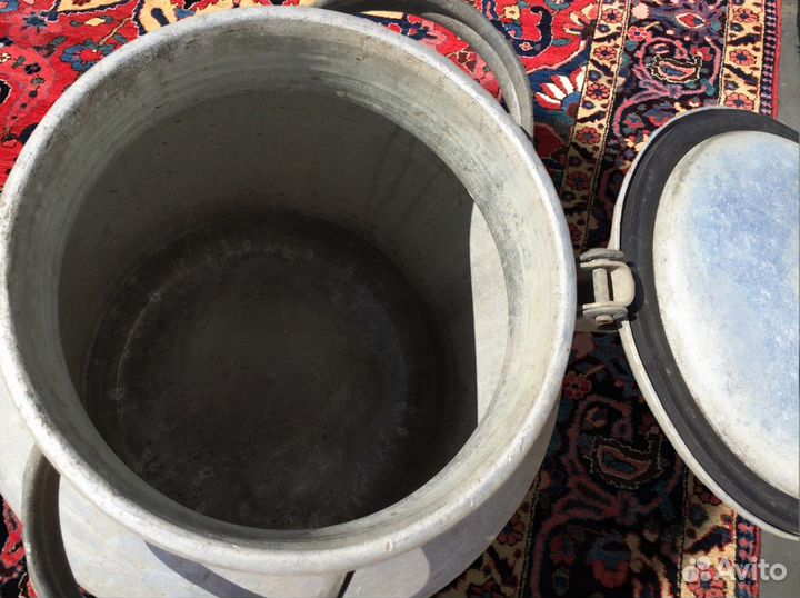 Фляга бидон алюминиевая 40 л