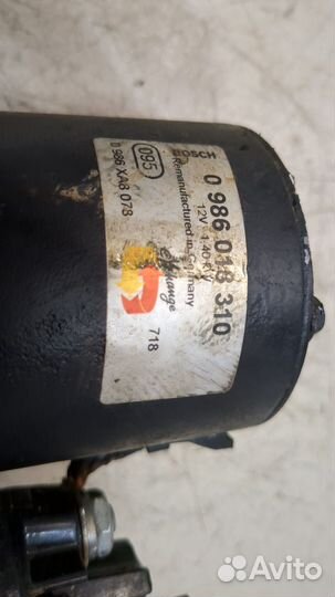 Стартер Citroen Berlingo, 2003