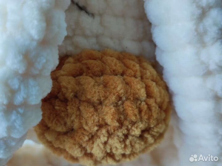 Вязаные игрушки Гусь