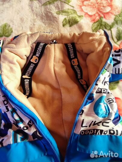 Зимний комбинезон для девочки 122