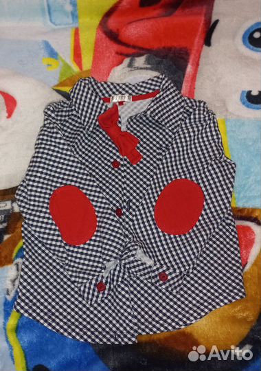 Рубашка для мальчика 86