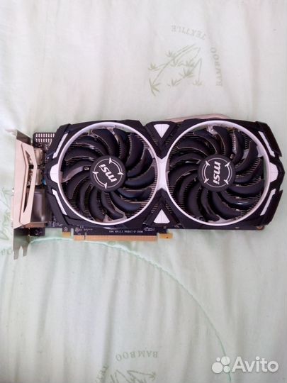 Видеокарта MSI AMD Radeon RX 570 armor 8G OC