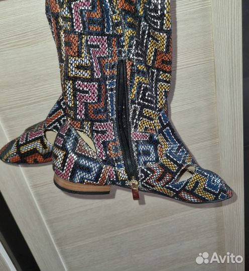 Сапоги летние 37,5 -38 размер