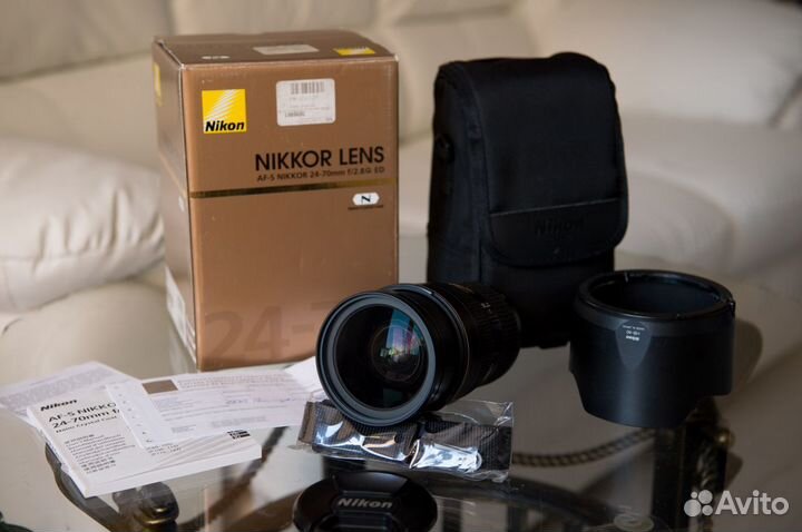 Объектив Nikon 24-70mm f/2.8G ED AF-S Nikkor