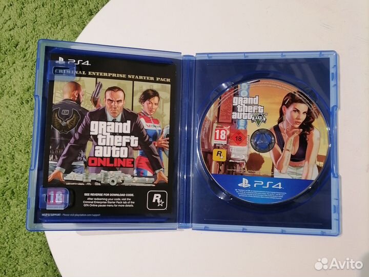 GTA 5 ps4 диск