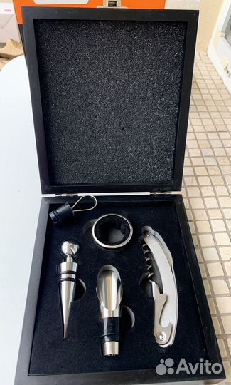 Винный набор. Классика, 5 предметов, новый