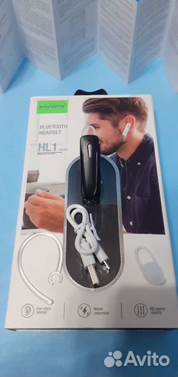 Блютуз гарнитура maimi Premium. Качество звука HD