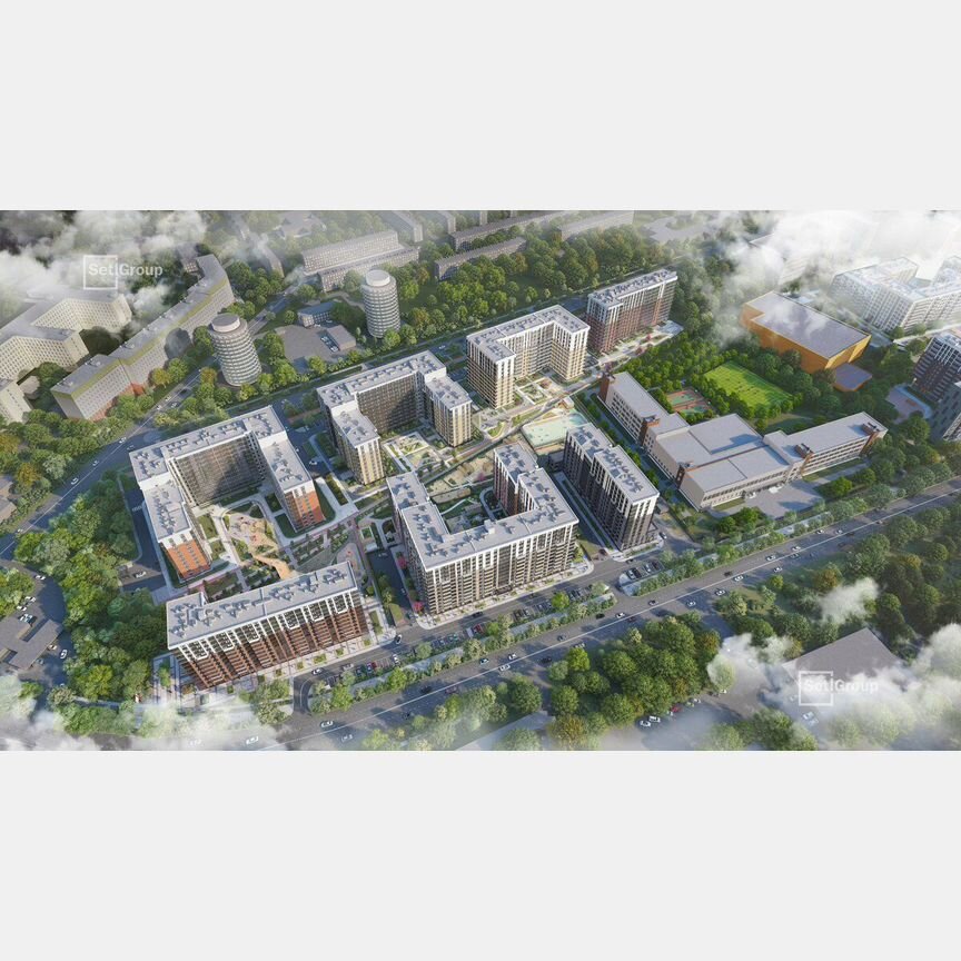 Квартира-студия, 24,4 м², 7/12 эт.