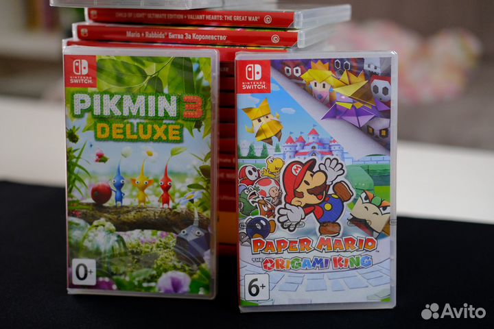 Игры Nintendo Switch из личной коллекции