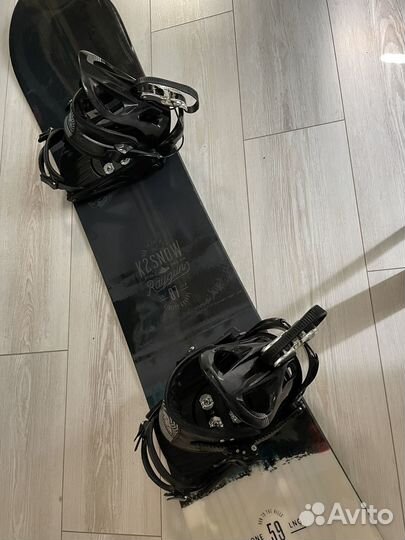 Сноуборд комплект K2 159 + крепления K2 Cinch