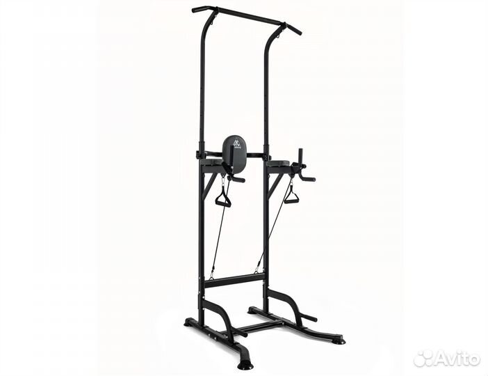 Стойка турник брусья пресс с эспандерами новая