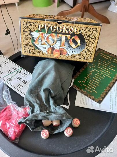 Игра настольная,Русское лото,новая