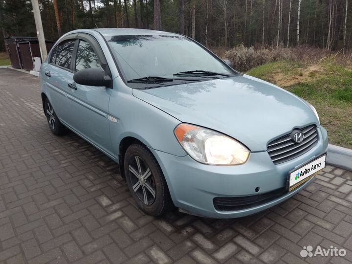 Hyundai Verna 1.4 МТ, 2007, 165 000 км