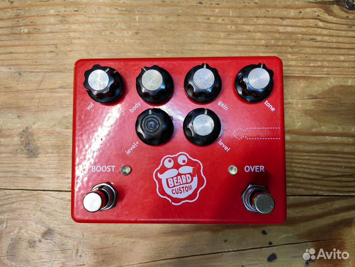 Педаль для гитары овер/дисторшн Beard Custom