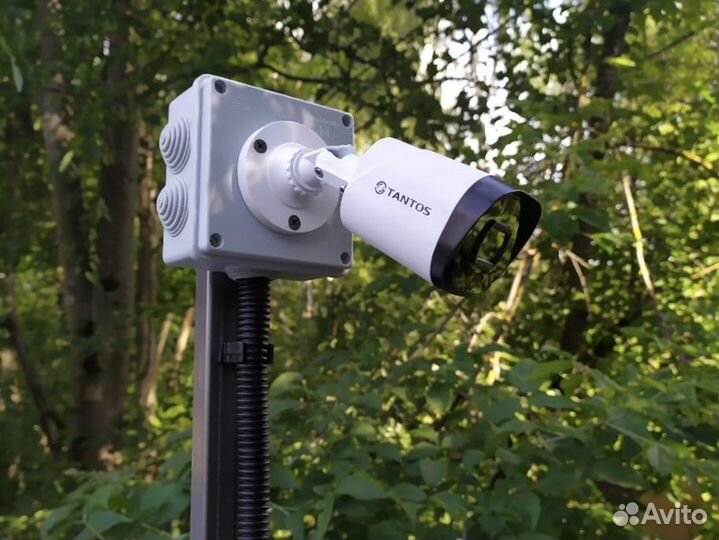 Установка и монтаж ip-видеонаблюдения от частного