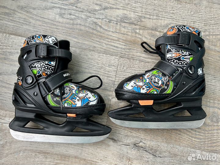 Коньки детские раздвижные 26-31