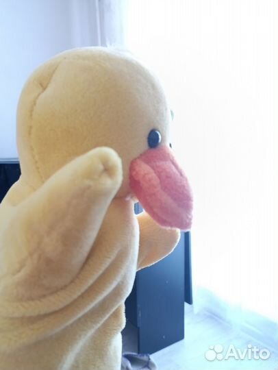 Кукла на руку. Утенок