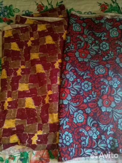 Ткань отрез фланель