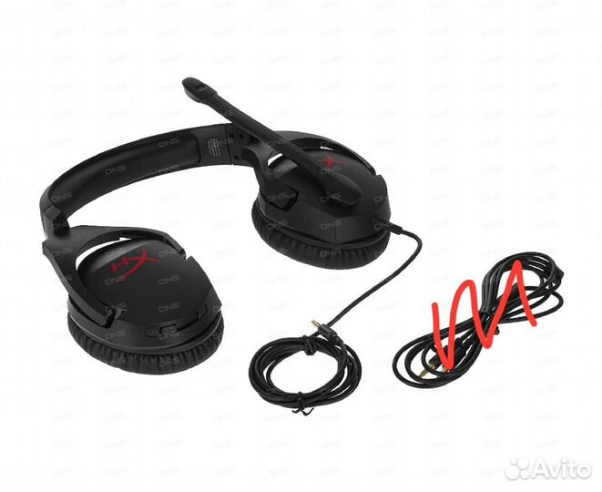 Проводные наушники HyperX Cloud Stinger черный