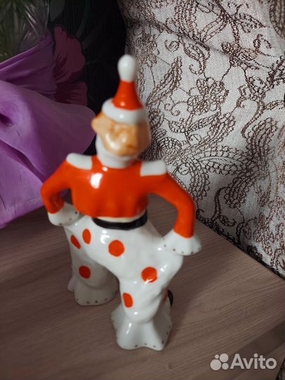 Статуэтка Клоун фарфор