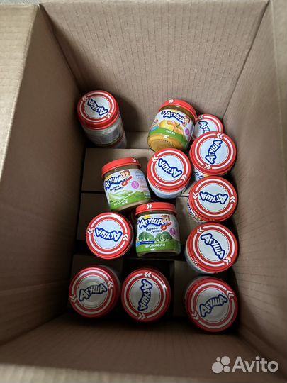 Овощное пюре агуша