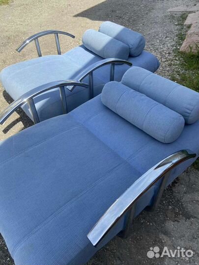 Кресла,как мини диванчики, раскладывающиеся, 2 шт