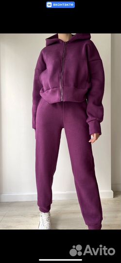 Флисовый костюм женский
