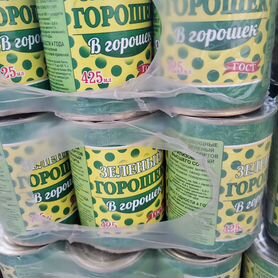 Зеленый горошек. Продукты питания