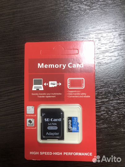Карта памяти MicroSD