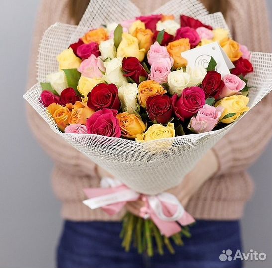 Розы Пионы Букеты