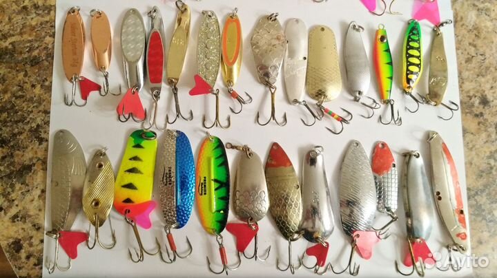 Блесна, леска, мормышки