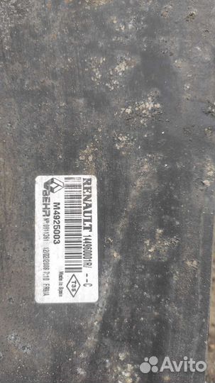 Радиатор интеркулера Renault Laguna 3 2.0 turbo