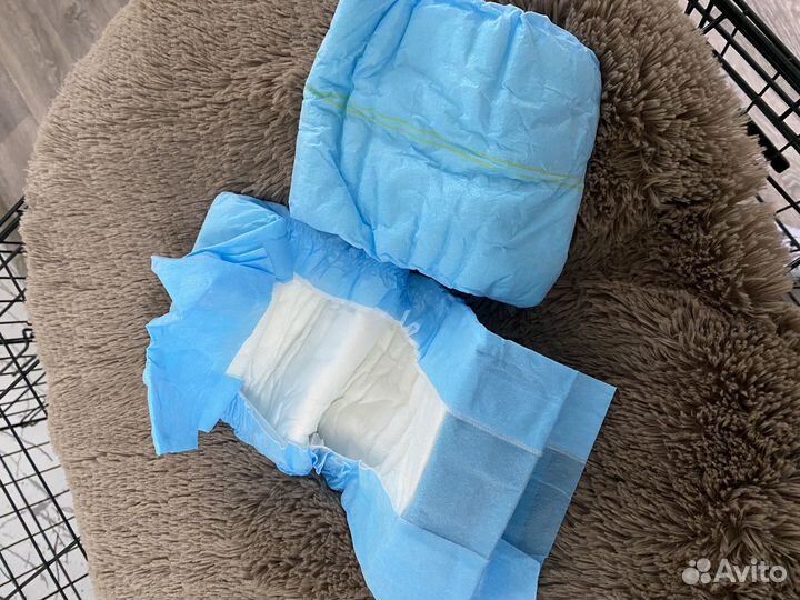 Декоративный ошейник, зубные щеточки, памперсы