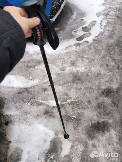 Горнолыжные палки Level 100% Carbon 125 mm