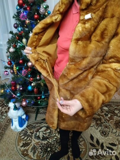 Шуба норковая 46 48 в отличном состоянии