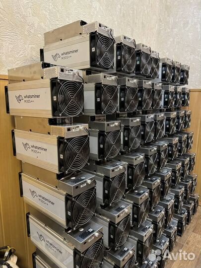 Асик Whatsminer m30s ++ 108 TH Б У (31 w/th)