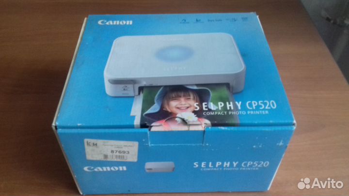 Фотопринтер selphy cp 520