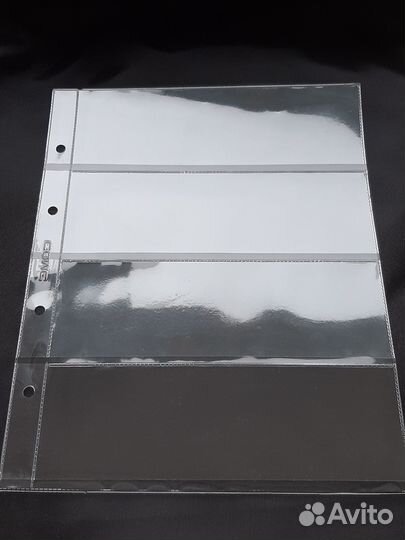 Лист для монет /бон